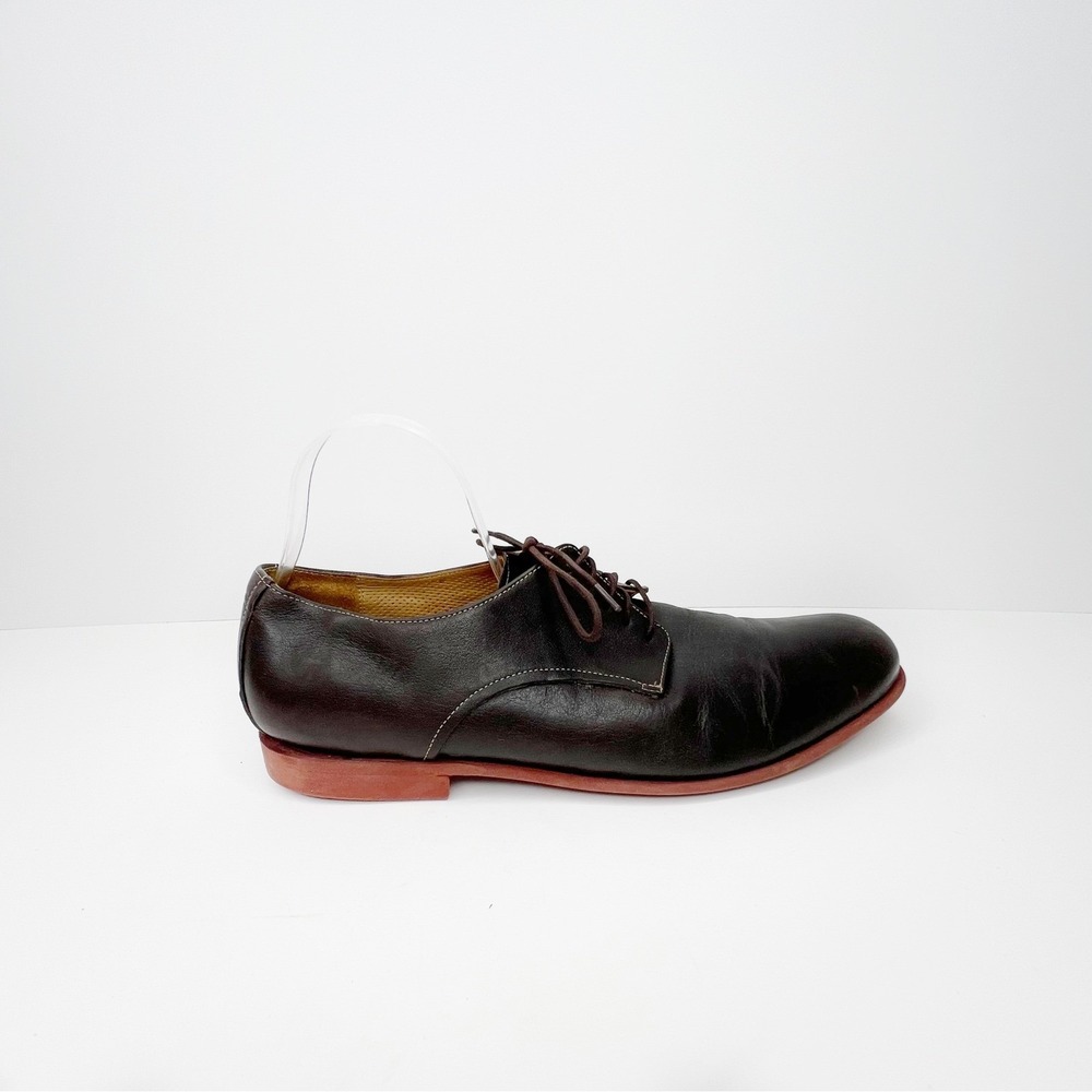 COLE HAAN Mens Brown Leather Dress Shoes Oxford Casual Lace Up 13M‎
